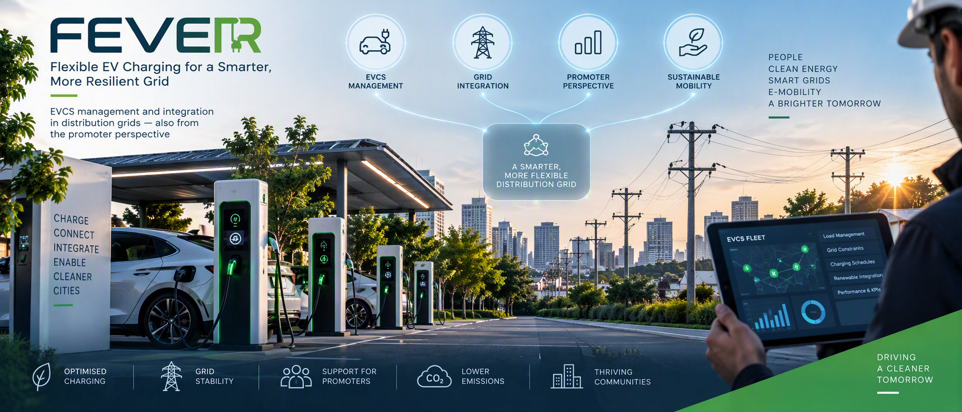 PROJETO FEVER “EV STORAGE” - Research on EV, EVCS, BESS and distributed RES impact in distribution networks taking into considering the reality in Portugal and Europe 